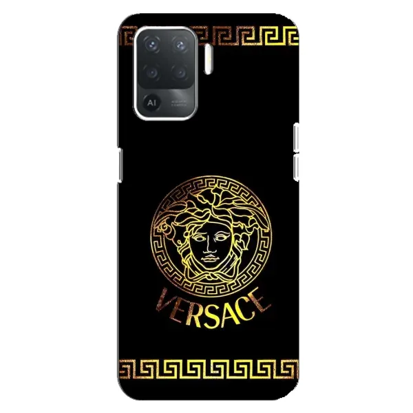 Чохол з принтом «Logo Versace» для OPPO Reno 5 Lite