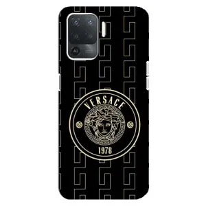 Чехлы VERSACE для Оппо Рено 5 Лайт (PREMIUMPrint) (Лого Версаче)