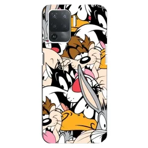 Популярные Чехлы с картинками для Оппо Рено 5 Лайт (Looney Tunes)