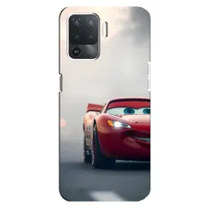 Силиконовый чехол Маквин для OPPO Reno 5 Lite (Скоростной Маквин)