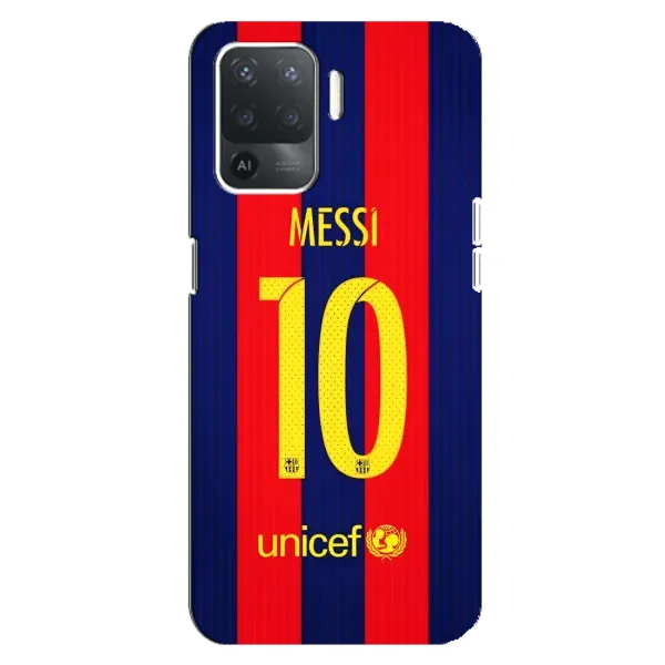 Чохол з принтом «Messi Barca 10» для OPPO Reno 5 Lite