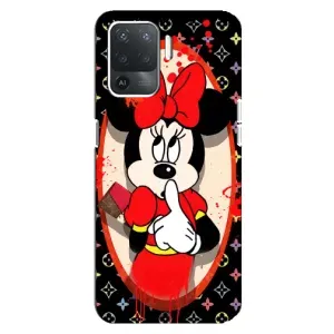 Чехол Disney Mouse OPPO Reno 5 Lite (PREMIUMPrint) (Минни Маус ЛВ)