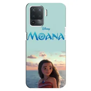 Чехол с мультфильмом Моана OPPO Reno 5 Lite (Портрет Моана)