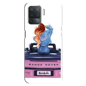 Чохол з друком для OPPO Reno 5 Lite - (Мода) (AlphaPrint) (На машині)