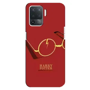 Чехлы с Гарри Поттером для OPPO Reno 5 Lite (AlphaPrint) (очки Гарри)