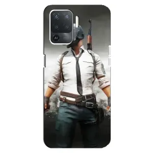 Чехол PUBG для Оппо Рено 5 Лайт (AlphaPrint)