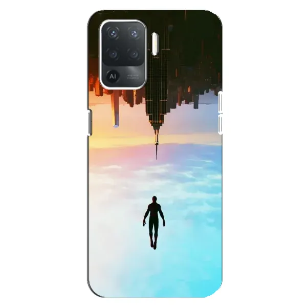 Чохол з принтом «Людина павук» для OPPO Reno 5 Lite