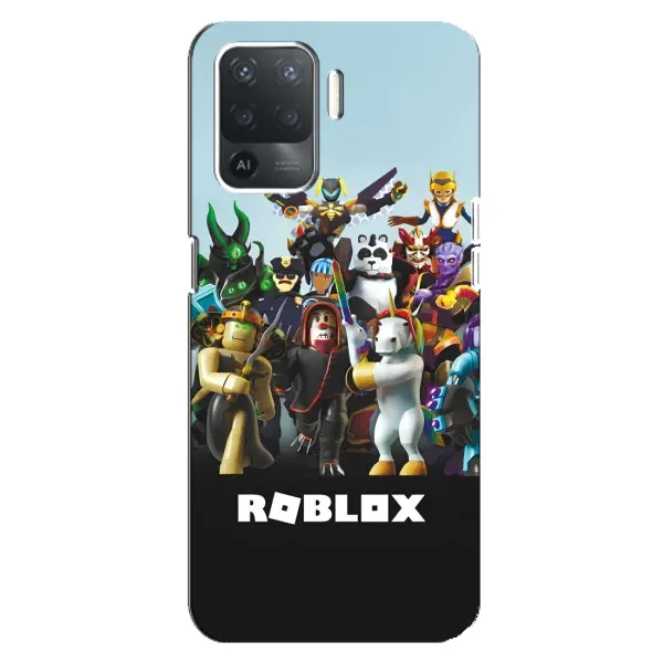 Чехол с принтом «ROBLEX» для OPPO Reno 5 Lite
