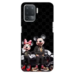 Чехол Disney Mouse OPPO Reno 5 Lite (PREMIUMPrint) (Семья Маусов)