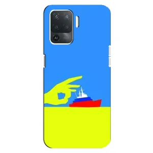 Чехол с принтом (Русский корабль...) для OPPO Reno 5 Lite
літерами та цифрами українською: ОППО Рено 5 Лайт (AlphaPrint) (Щелбан кораблю)