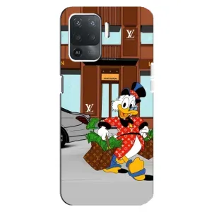 Чехлы для OPPO Reno 5 Lite - Скрудж МакДак Louis Vuitton (PREMIUMPrint) (Скрудж ЛВ)