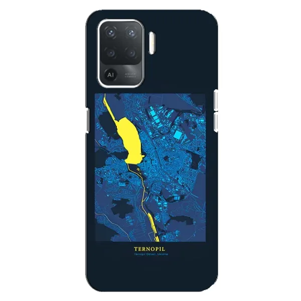Чохол з принтом «Тернопіль» для OPPO Reno 5 Lite