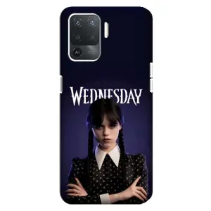 Силиконовый чехол с картинкой для OPPO Reno 5 Lite (Wednesday)