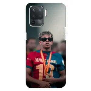 Чохол з футболістом Ламін Ямаль OPPO Reno 5 Lite (Ямаль Барса)
