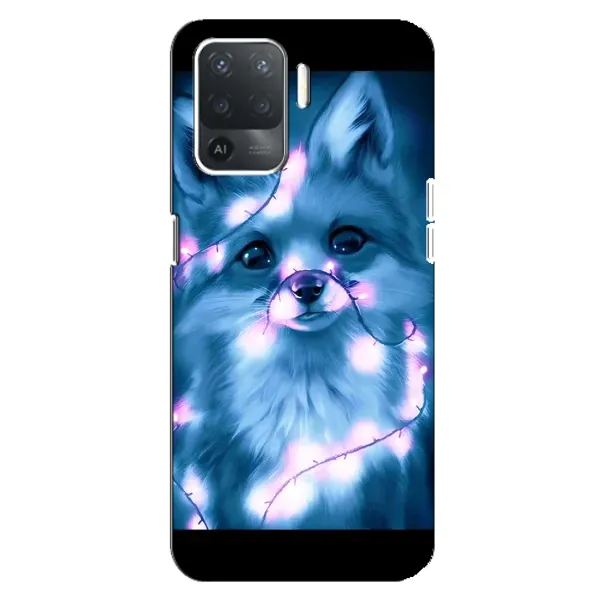 Чохол з принтом «Яскрава лисичка» для OPPO Reno 5 Lite