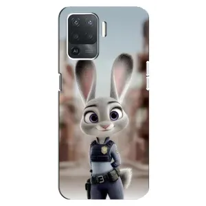 Чехол Зоотрополіс на OPPO Reno 5 Lite (Офицер Джуди Хоппс)