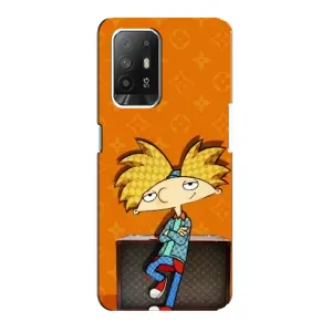 Бренднові Чохли для Oppo Reno 5z - (PREMIUMPrint) (Арнольд)
