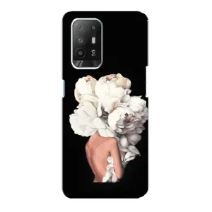 Чехлы (ART) Цветы на Oppo Reno 5z (VPrint)