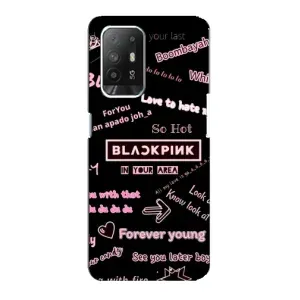 Чохол з музикальним гуртом для Oppo Reno 5z (BLACKPINK)
