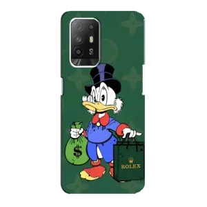 Чехли для Oppo Reno 5z - Скрудж МакДак Louis Vuitton (PREMIUMPrint) (Богата Утка)