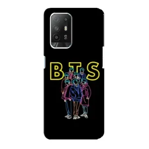 Чехол с принтом «BTS стайл» для OPPO Reno 5z