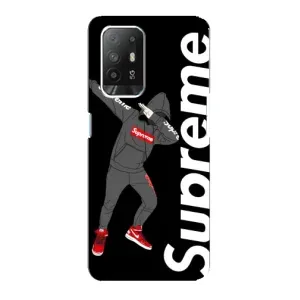 Чехол для Oppo Reno 5z с картинкой Supreme (AlphaPrint) (Деб Суприм)