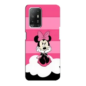 Міккі Маус чохол для Oppo Reno 5z (AlphaPrint - Мультяшні) (Дівчинка Maus)