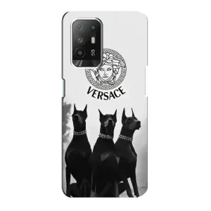 Чохли VERSACE для OPPO Рeнo 5з (PREMIUMPrint) (Доберман Версаче)