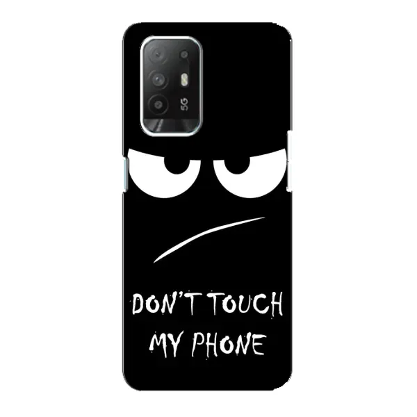 Чехол с принтом «Dont Touch» для OPPO Reno 5z Чехол с принтом «Dont Touch» для OPPO Reno 5z