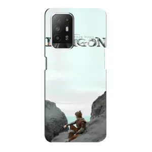 Чехол как приручить дракона на Oppo Reno 5z