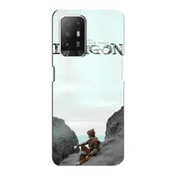 Чехол с принтом «Дракон лого» для OPPO Reno 5z