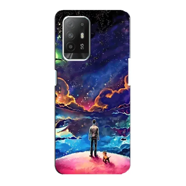 Чохол з принтом «Вид Галактики» для OPPO Reno 5z Чохол з принтом «Вид Галактики» для OPPO Reno 5z