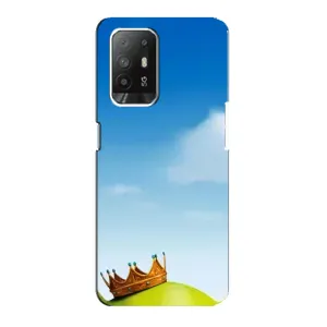 Чехол с мультфильмом Шрек на Oppo Reno 5z (Голова Шрека)