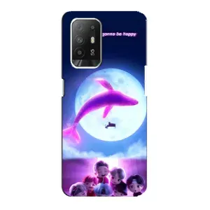 Чехол с принтом «КИТ BTS» для OPPO Reno 5z