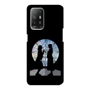 Чехлы Венсдей на Oppo Reno 5z Уэнсдей (AlphaPrint) (комната Уэнздей)