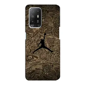 Чехлы для Oppo Reno 5z - с картинкой JORDAN (AlphaPrint)