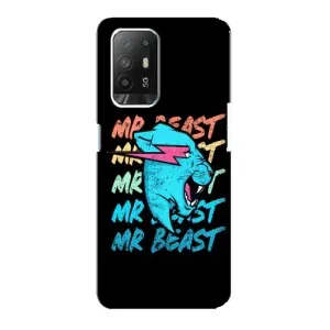 Чохли Містер Біст для OPPO Рeнo 5з (logo Mr beast)