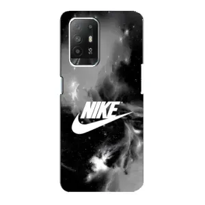 Чохол для Oppo Reno 5z - з принтом Найк (AlphaPrint) (Лого Найк)