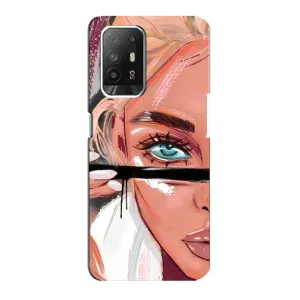 Чехол с печатью для Oppo Reno 5z - (Мода) (AlphaPrint)