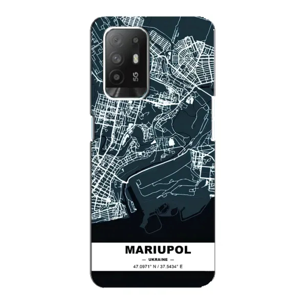 Чехол с принтом «Мариуполь» для OPPO Reno 5z