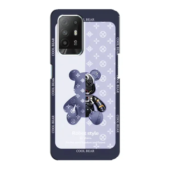 Чехол с принтом «Медвежонок LV» для OPPO Reno 5z