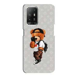 Бренднові Чохли для Oppo Reno 5z - (PREMIUMPrint) (Ведмедик Луі)