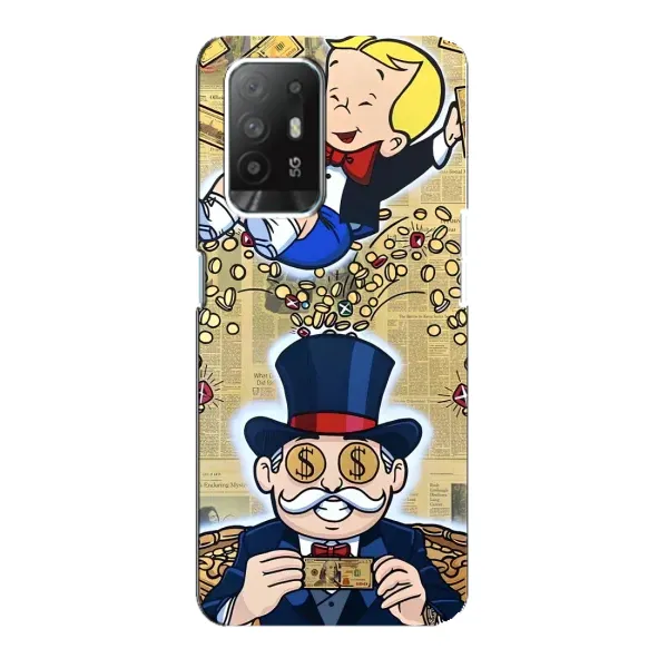 Чехол с принтом «Монополия Мен» для OPPO Reno 5z