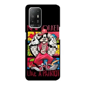 Популярні Чохли з картинками для OPPO Рeнo 5з (Мультяшний Волк)