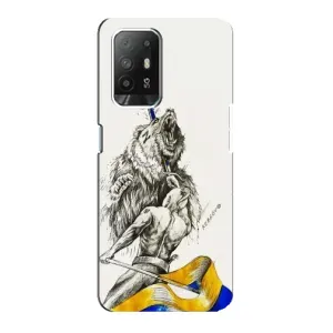 Чехлы Доброго вечора, ми за України для Оппо Рено 5з (AlphaPrint) (Победа)