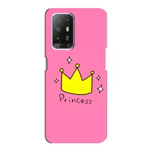 Чохол з картинкою (Стильні) OPPO Рeнo 5з - (AlphaPrint) (Princess)