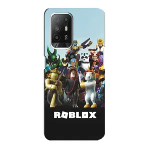 Чохли з топовими принтами для OPPO Рeнo 5з (ROBLEX)