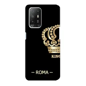 Чехлы для Oppo Reno 5z (VPrint) - Футбольные клубы (Roma)