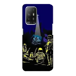 Різдвяні, Святкові Чохли для OPPO Рeнo 5з (Різдво в Україні)