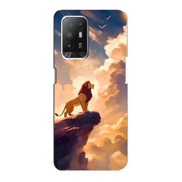 Чехол с принтом «Симба на скале» для OPPO Reno 5z